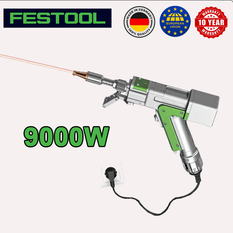 9000 W 【3-u-1】Zavarivanje/rezanje/uklanjanje hrđe (debljina zavarivanja do: 0-16 mm, debljina rezanja 0-28 mm)